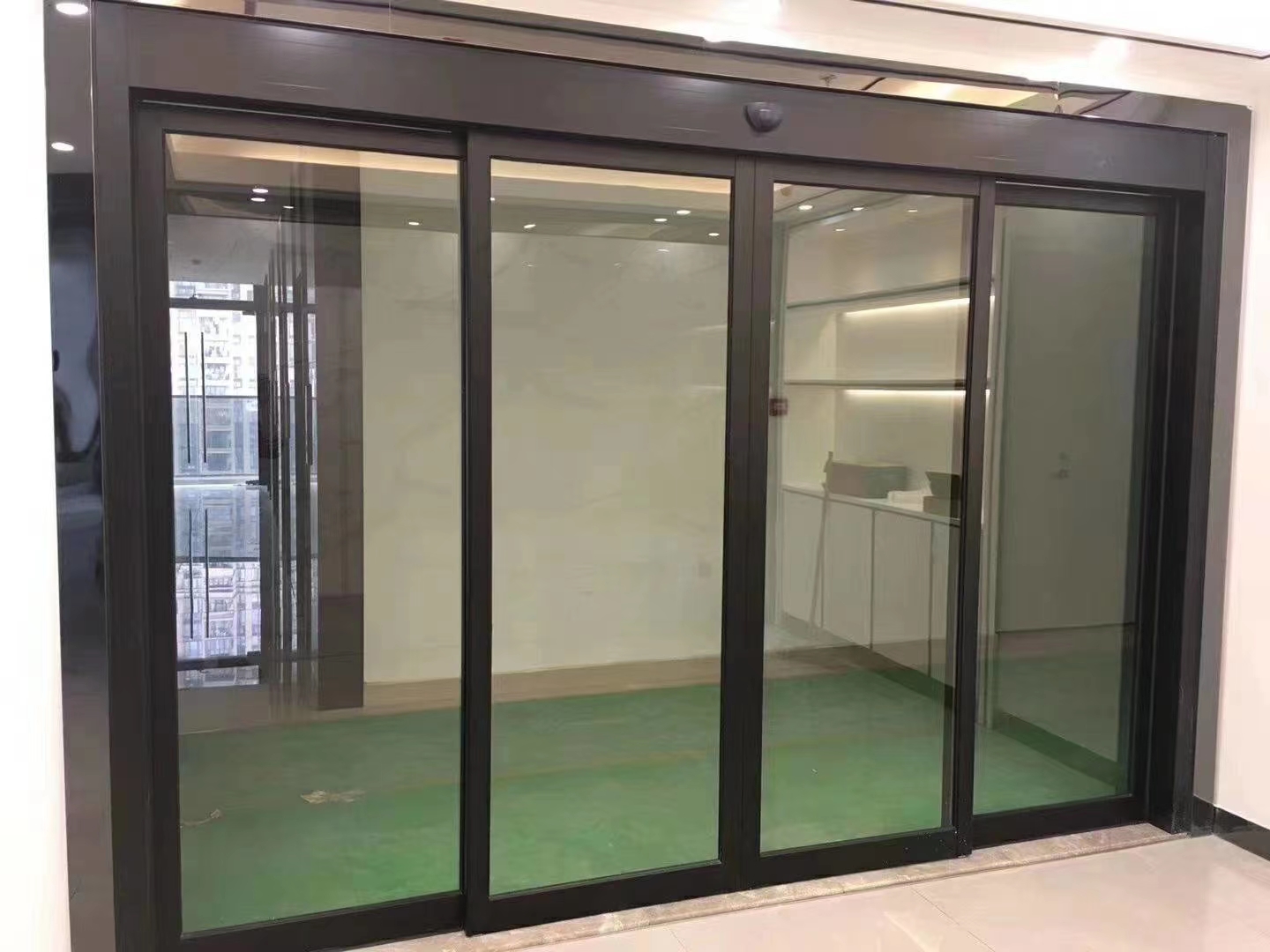 Automatic Glass Sliding Door DE200