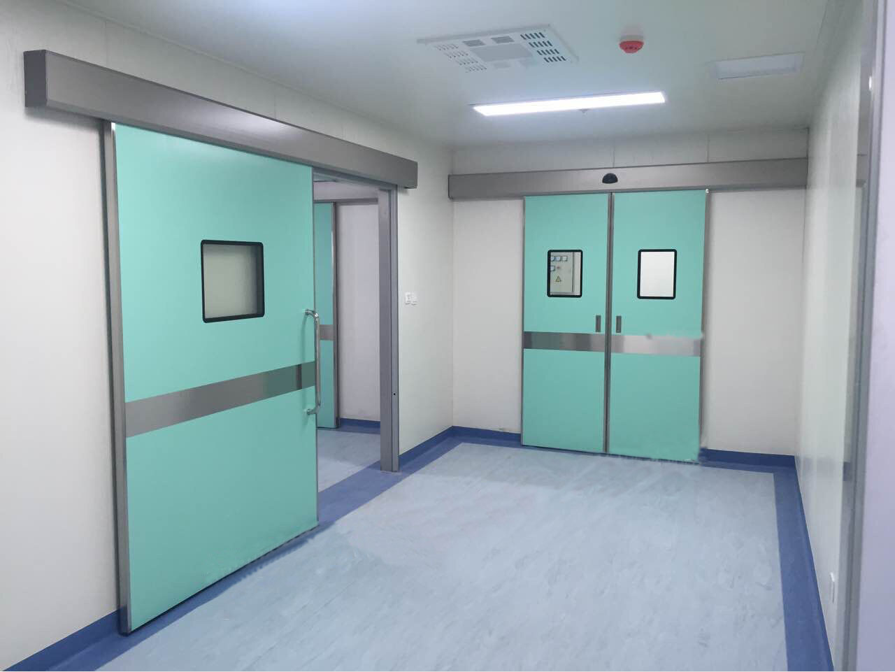 Hermetic Automatic Sliding Door for Operation Room